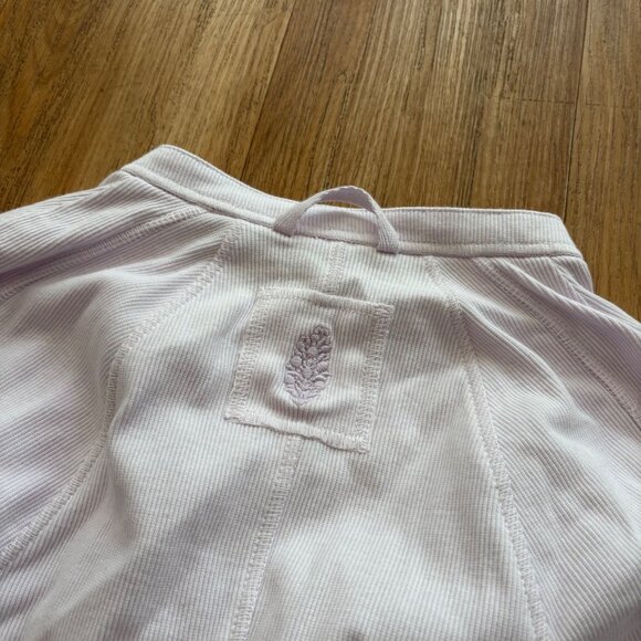 Free People Movement Long Sleeve Front Button Henley Pink Purple NWT Size S - Picture 8 of 10